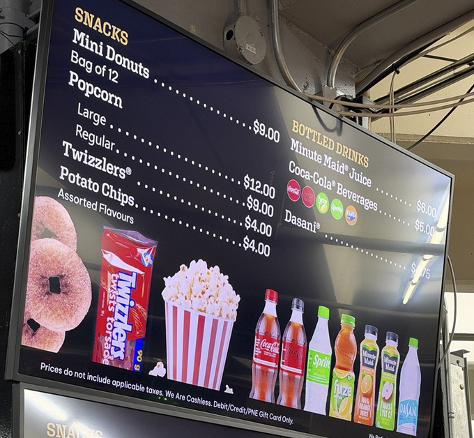PNE Coliseum Food and Drink Options Vancouver 2026
